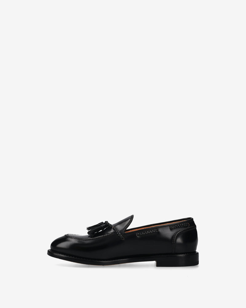 Mocassini con nappine in pelle