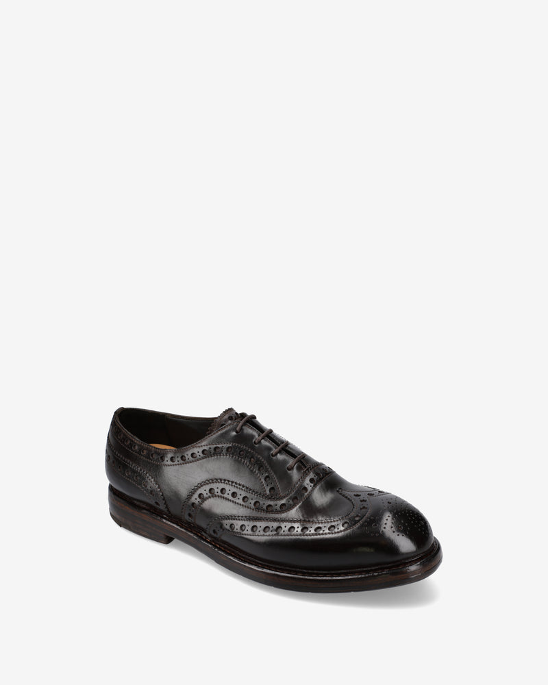 Derby Brogue in cordovan nero
