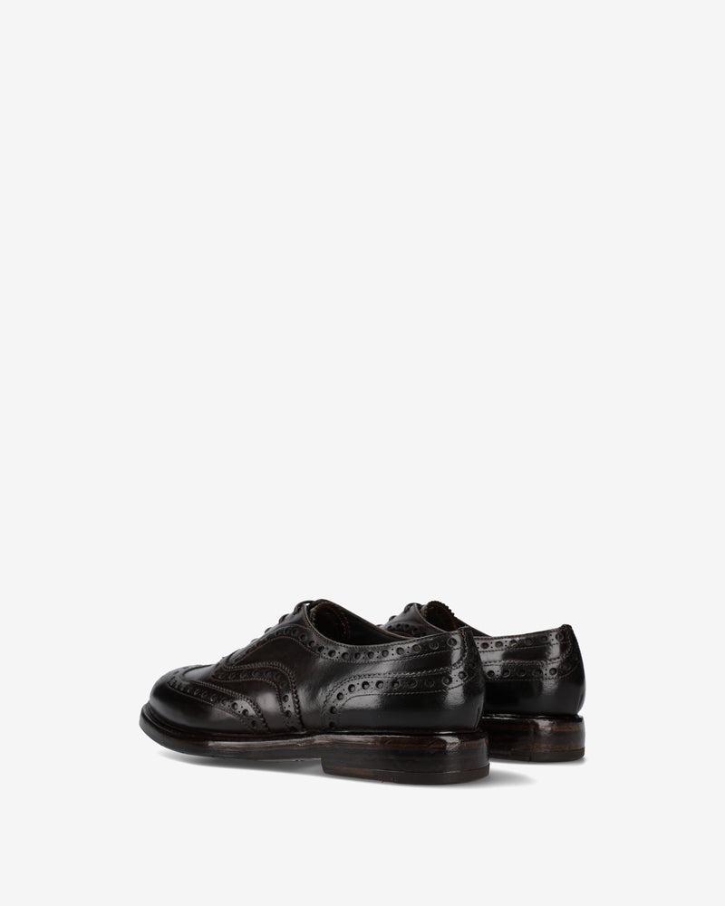 Derby Brogue in cordovan nero