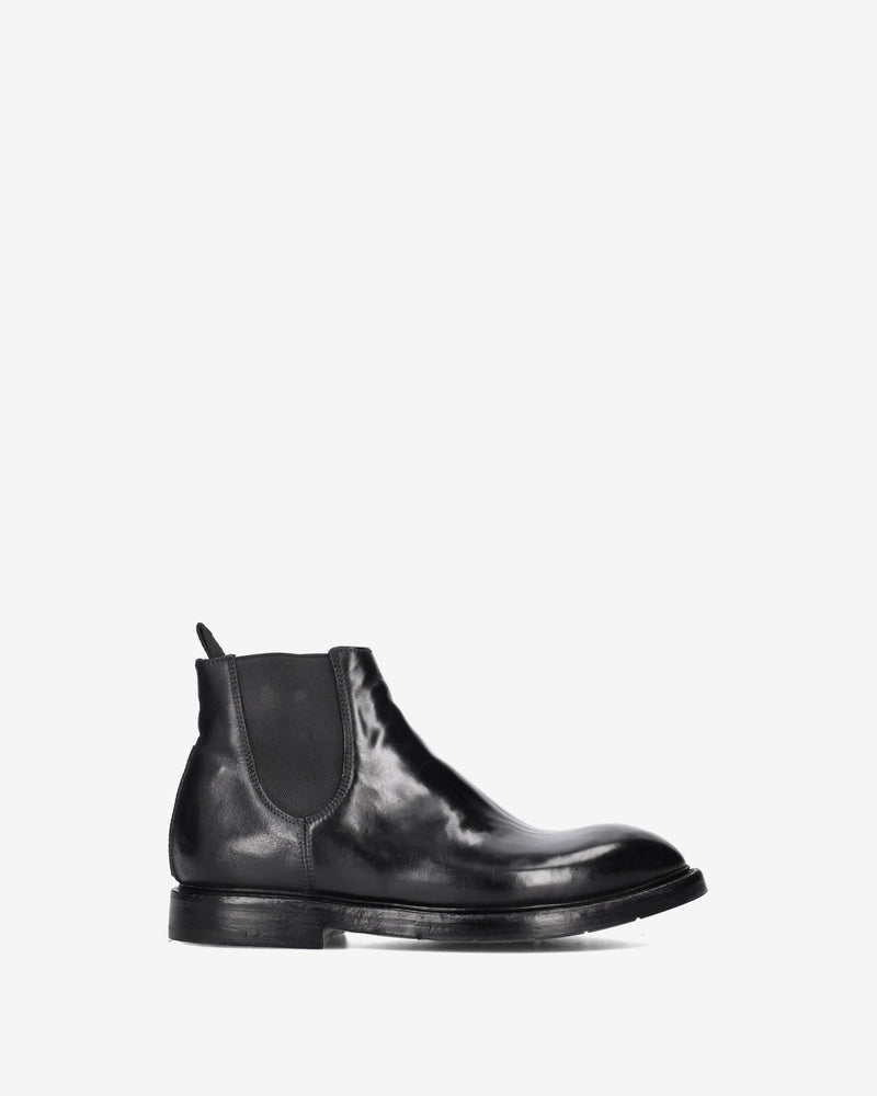 Brushed leather Chelsea boots