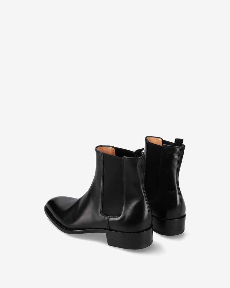 Black Leather Boots