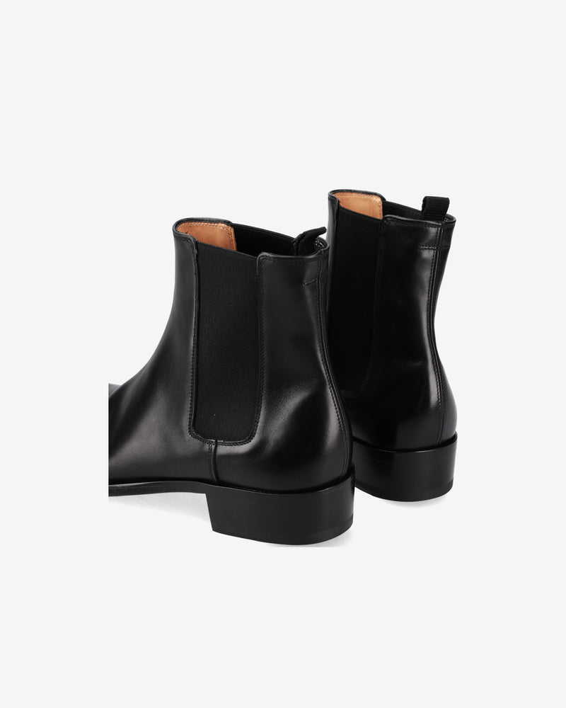 Black Leather Boots