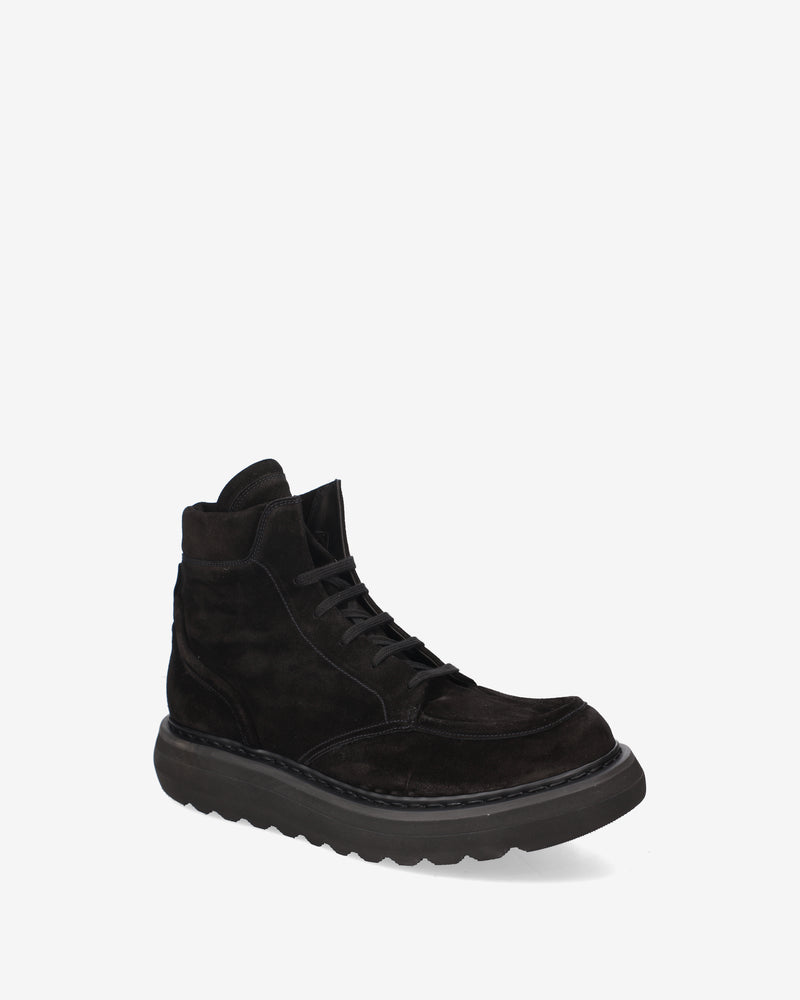 Combat Boot in suede