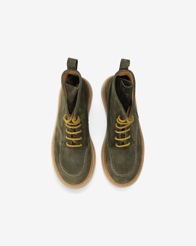 Anfibio Workwear Suede Bosco
