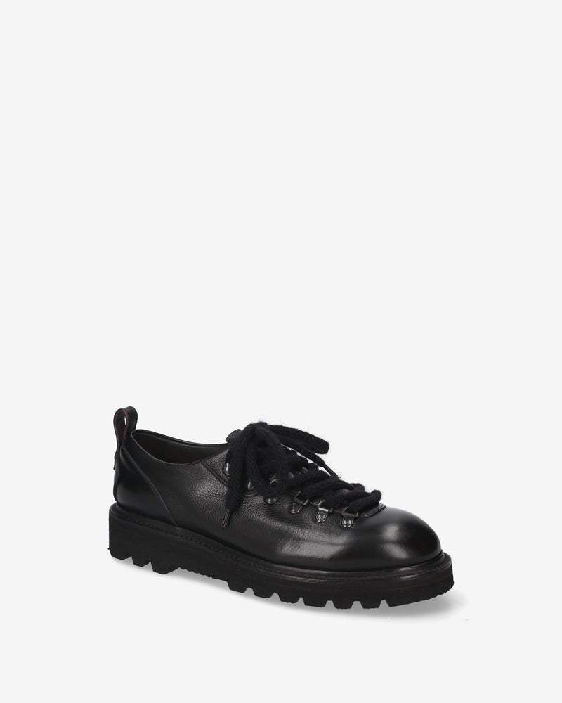 Crawler-Pattern Leather Derbies