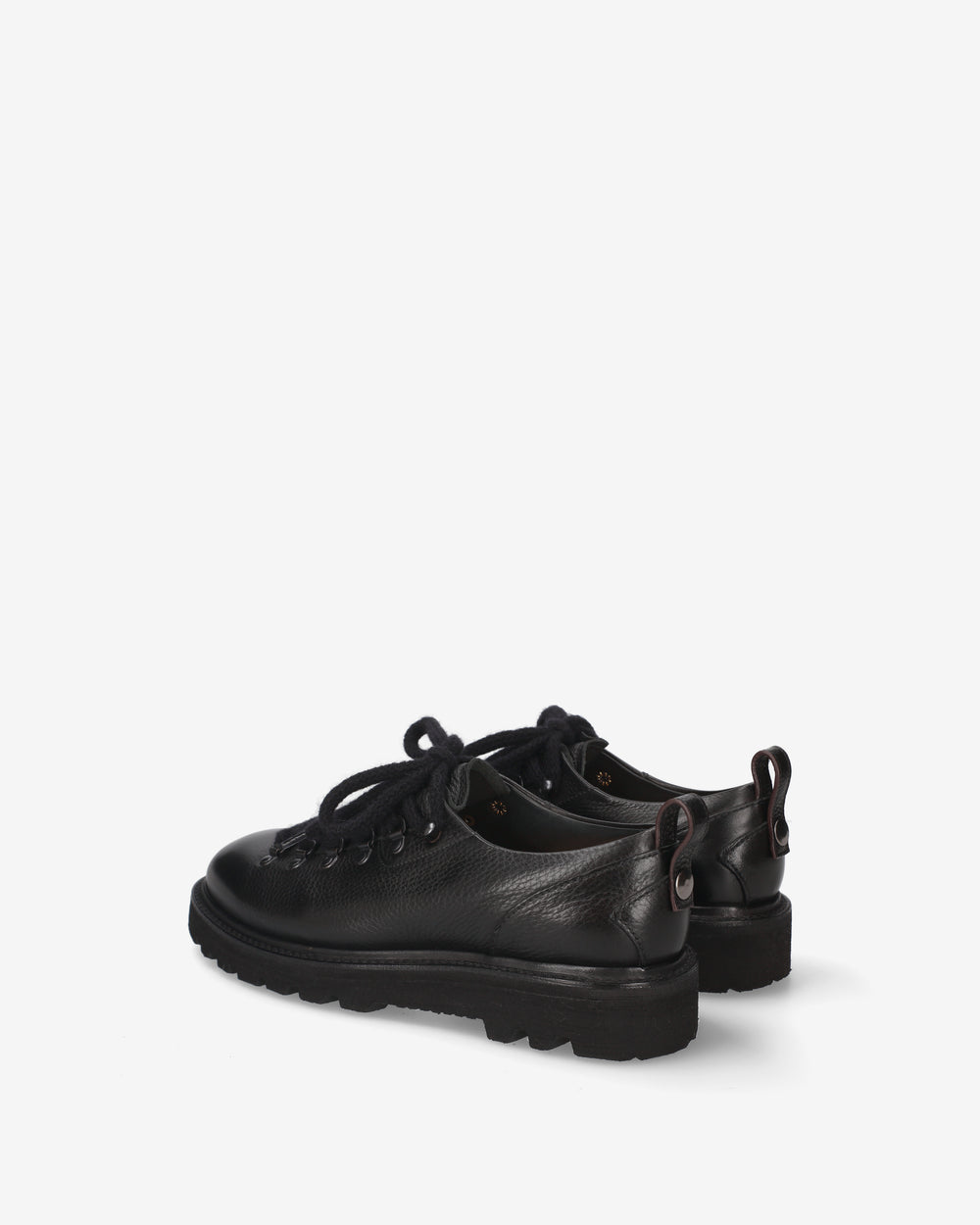 Crawler-Pattern Leather Derbies