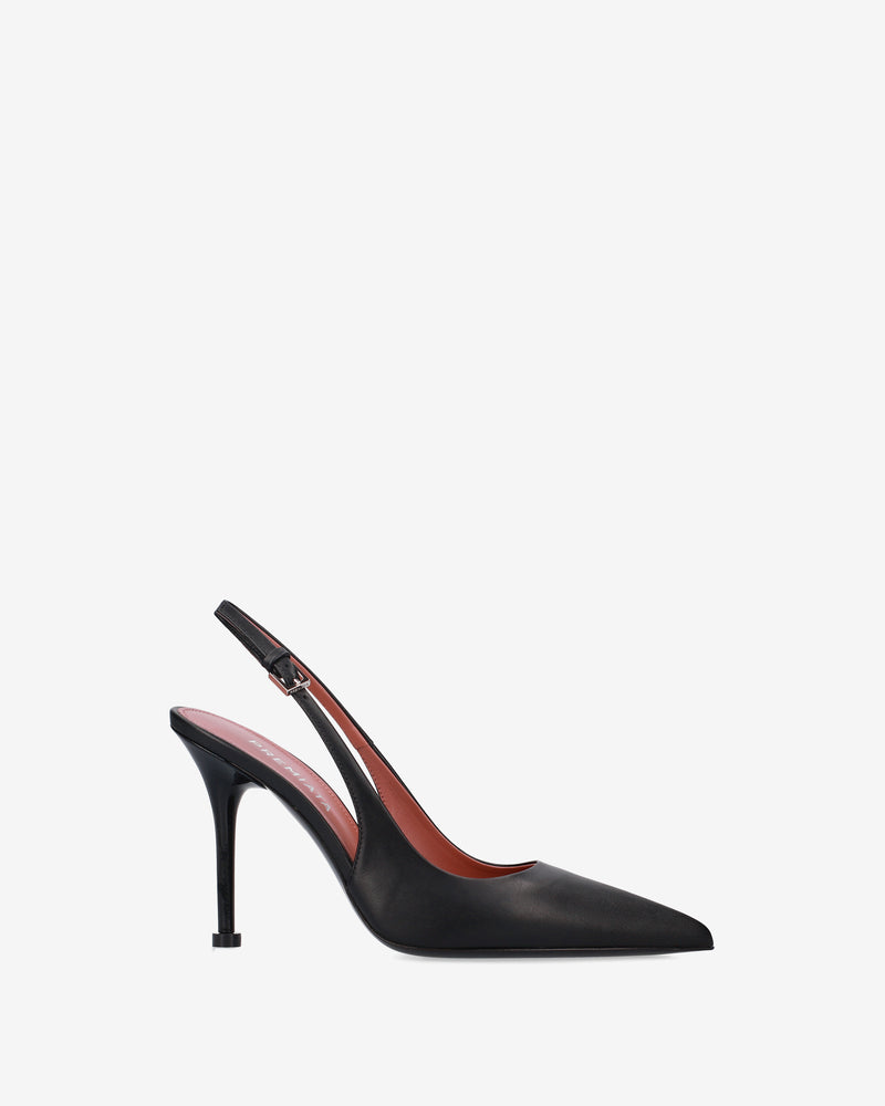 Leather Slingback Pumps