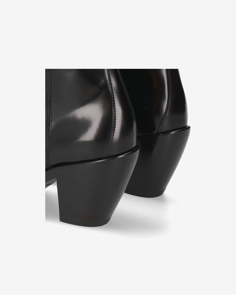 Black Leather Boots