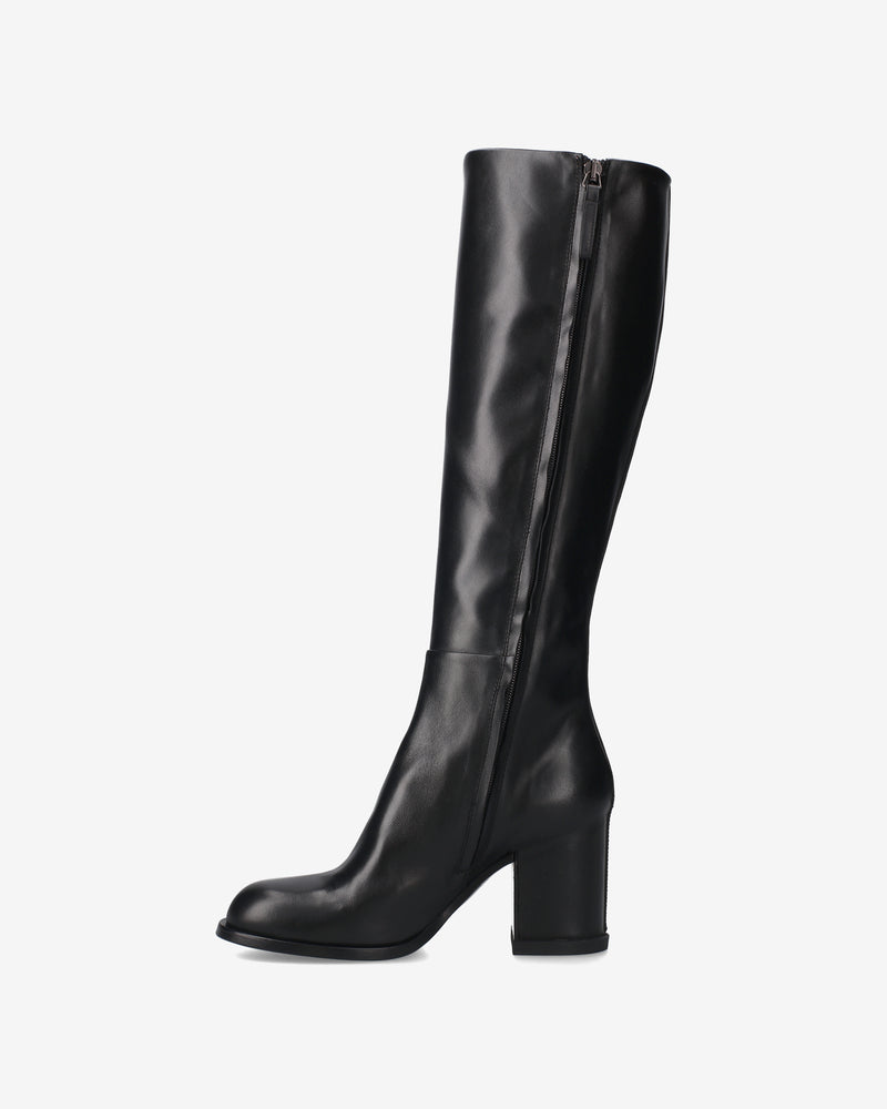 Black Leather Boots