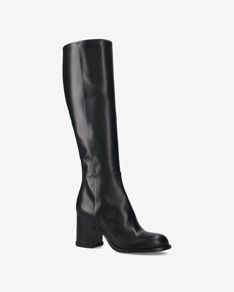 Black Leather Boots