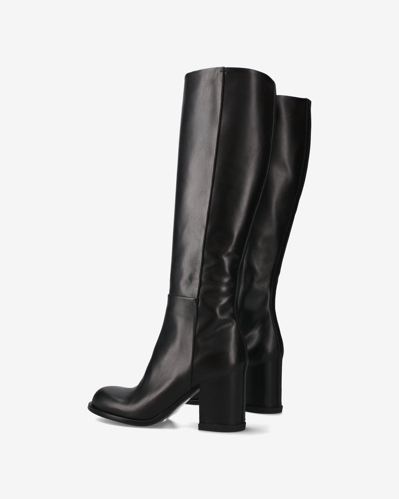 Black Leather Boots