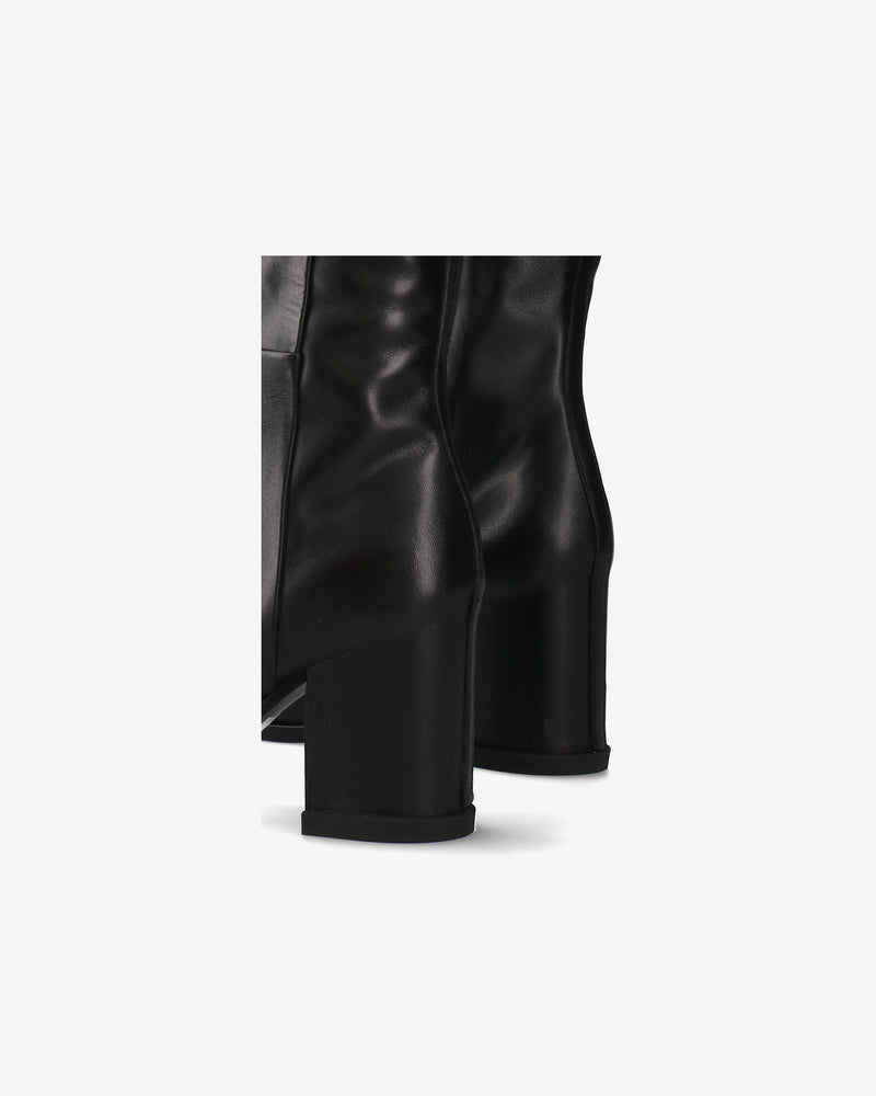 Black Leather Boots