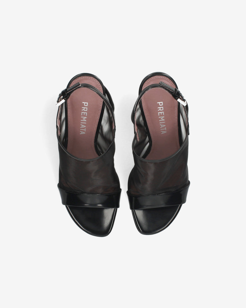 Sandali Slingback in Mesh