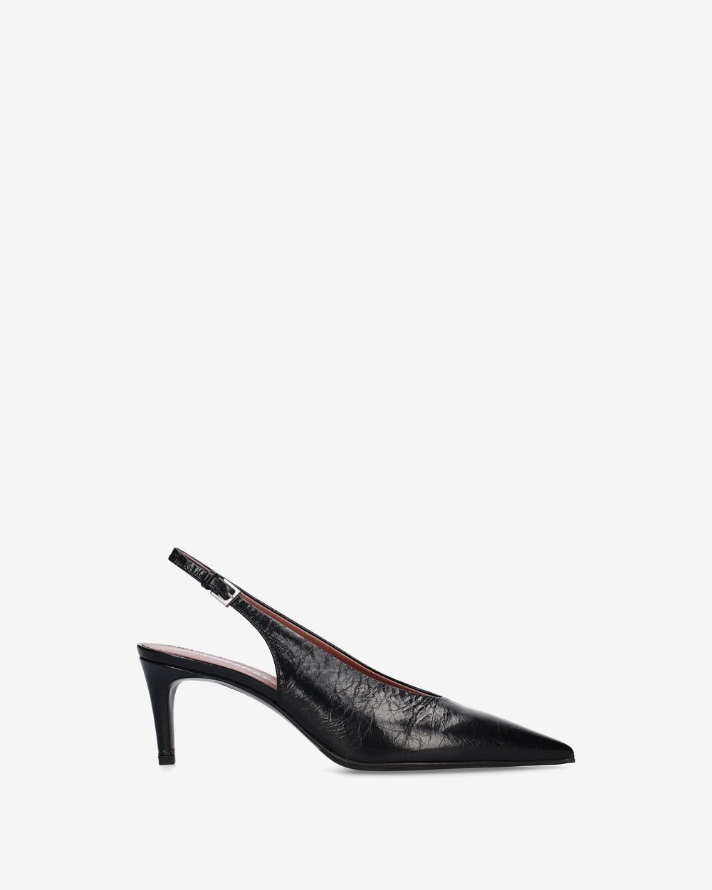 Leather Slingback Pumps