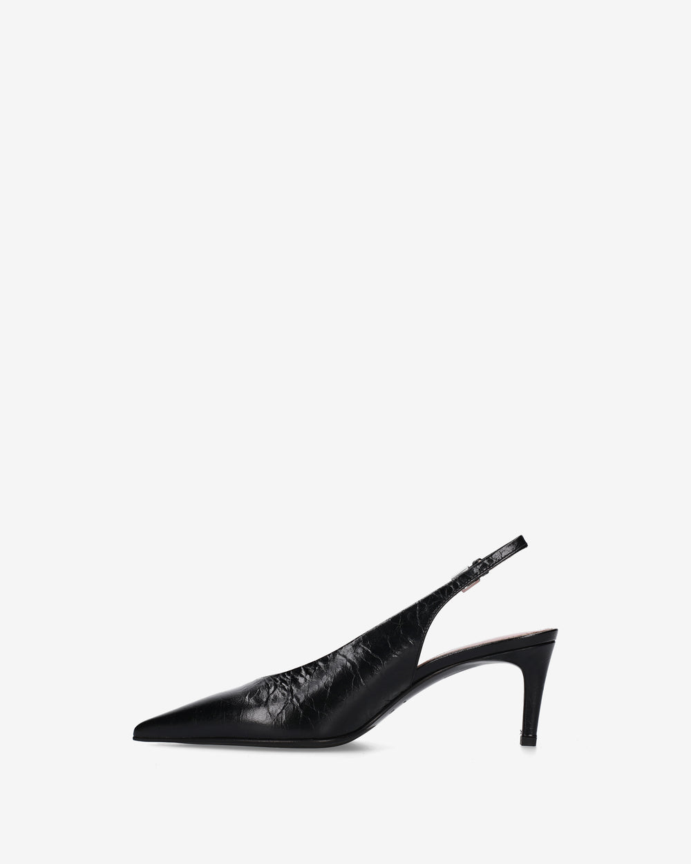 Leather Slingback Pumps