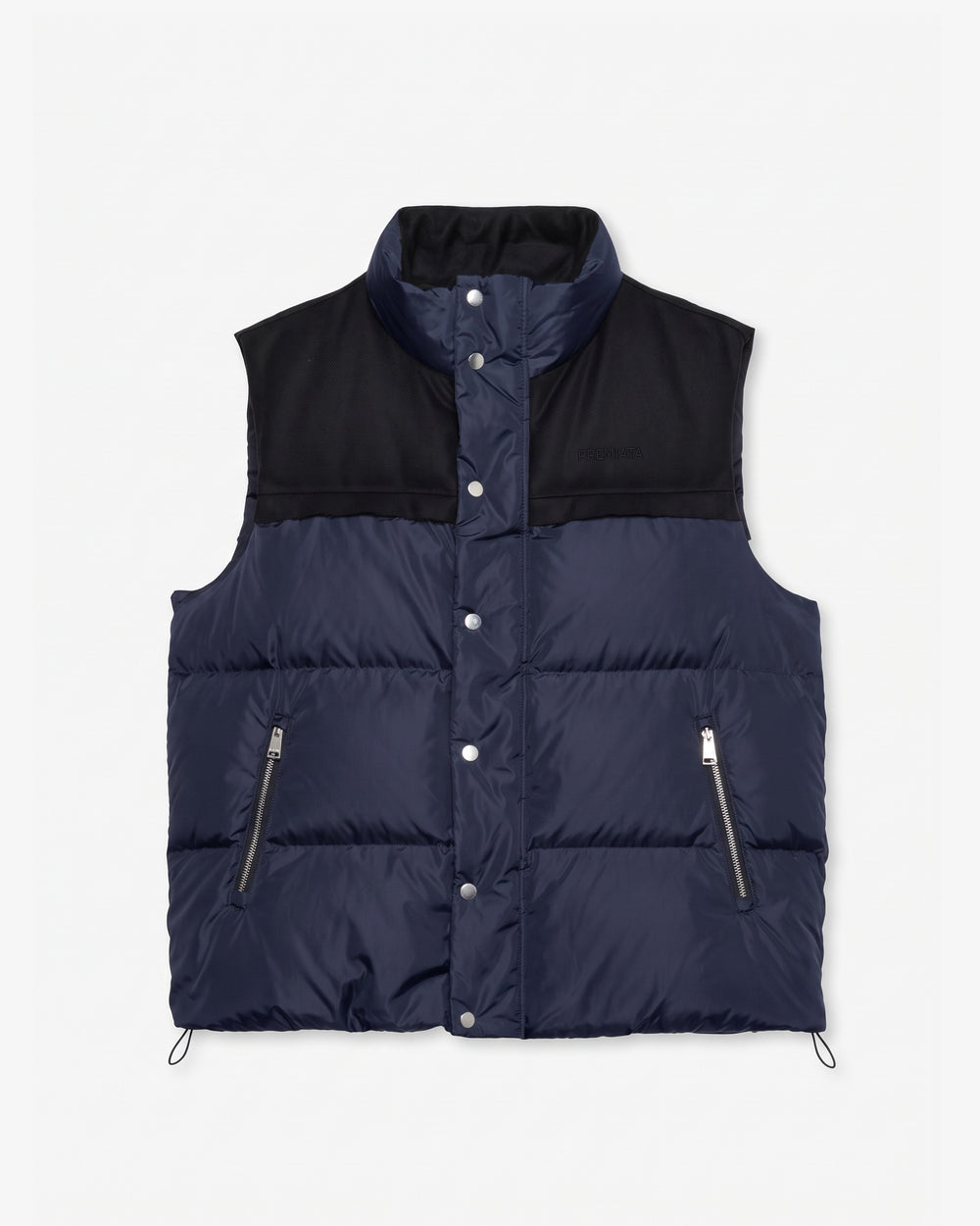 Gilet imbottito in Nylon blue