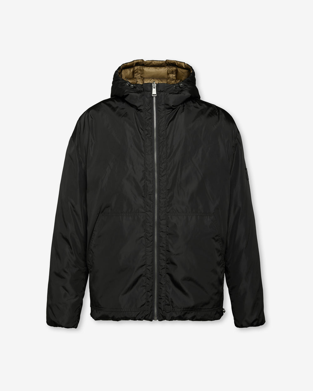 Giacca Reversibile con Cappuccio Black