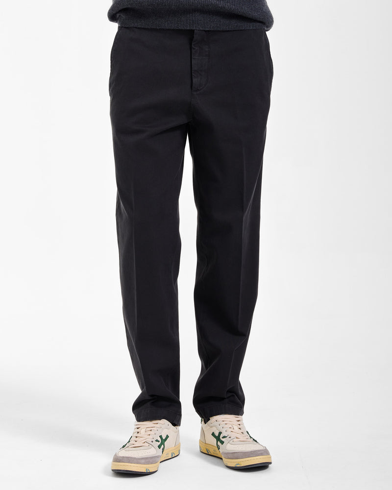 Pantaloni Chino cotone dark blue