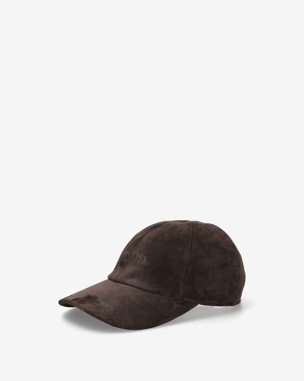 Mocha Suede Baseball Cap