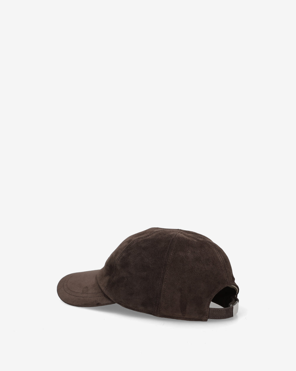 Mocha Suede Baseball Cap