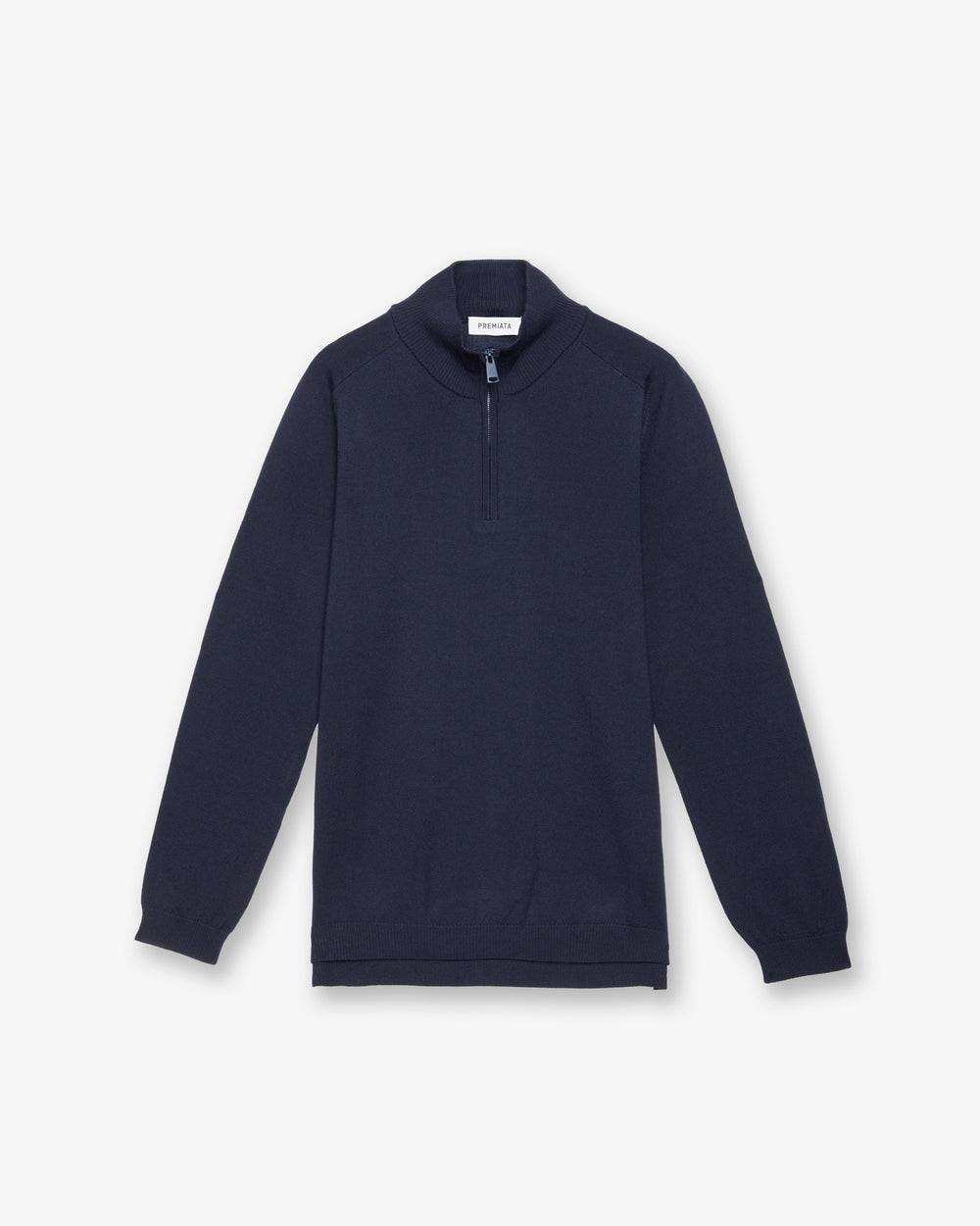 Dark Blue Half-Zip Sweater