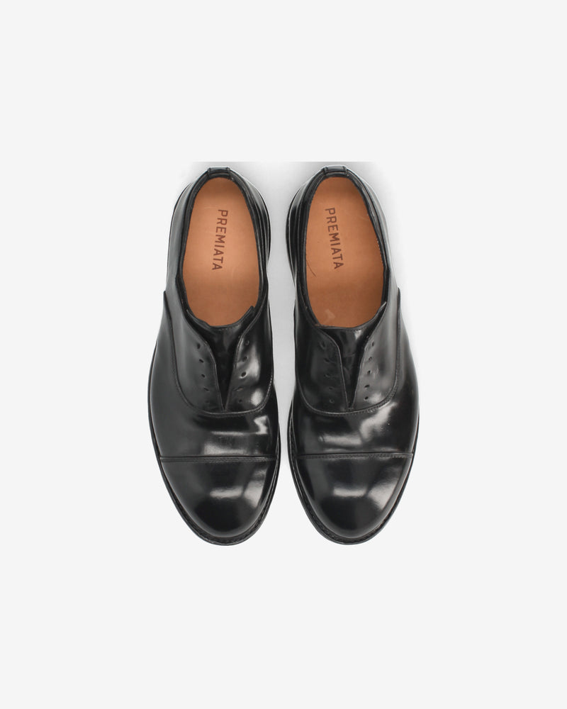 Stringata Oxford in cordovan
