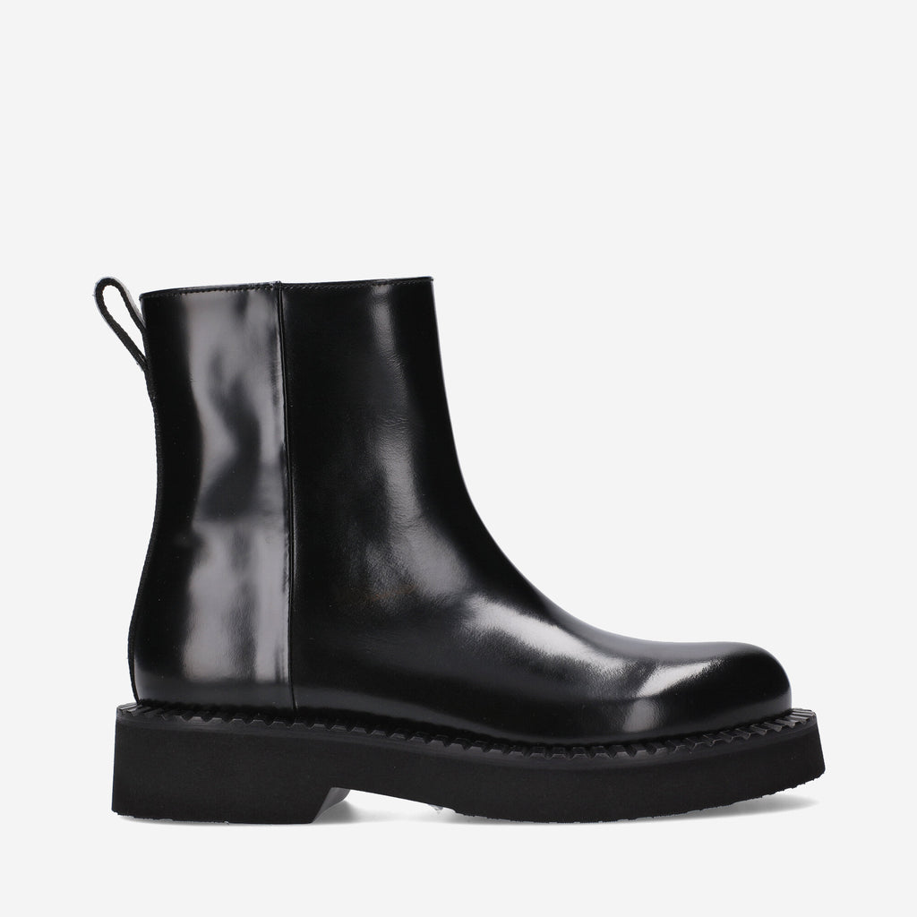 Calfskin Ankle Boots